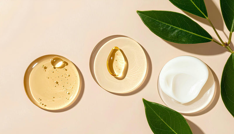 Productos de rutina de skincare coreana para el cuidado anti-edad