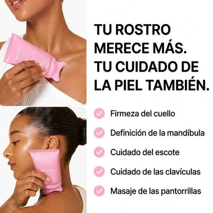 Crema Gua Sha Reafirmante Cuello y Óvalo – Bio-Colágeno & PDRN