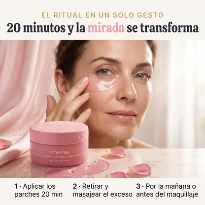 Parches Contorno de Ojos Bio-Colágeno, PDRN & Cafeína