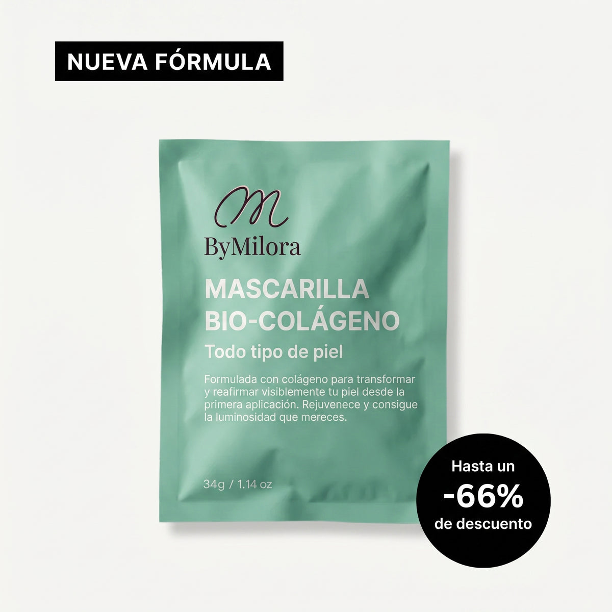 Mascarilla Facial de Noche con Bio-Colágeno & PDRN
